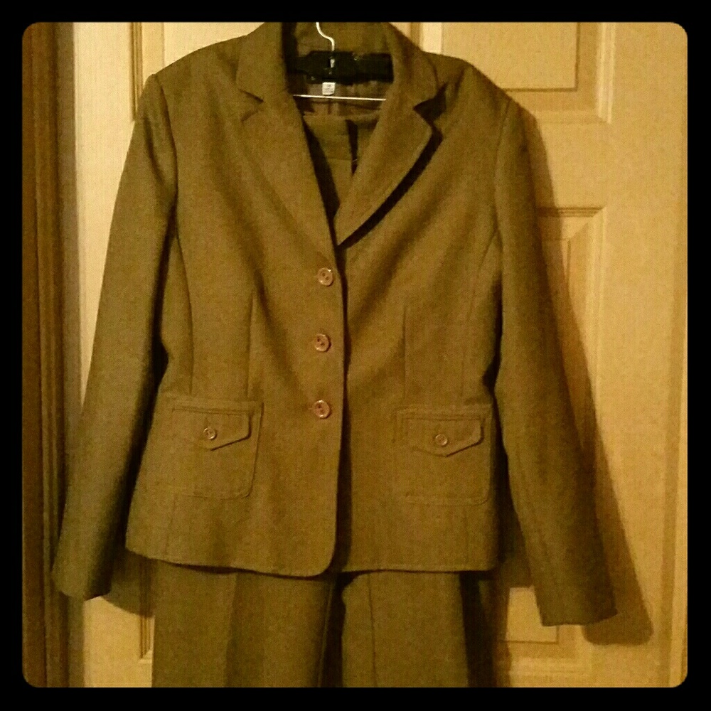 WOMAN 2PC LINED PANT SUIT